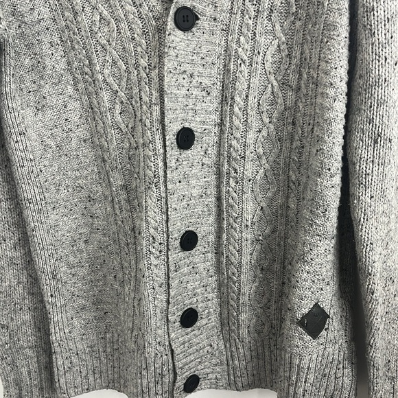 Minimum Grey Button Up Cardigan - Picture 8 of 10